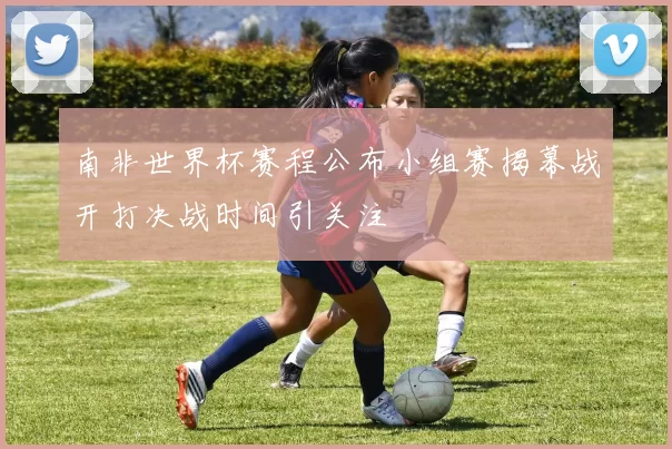 南非世界杯赛程公布小组赛揭幕战开打决战时间引关注